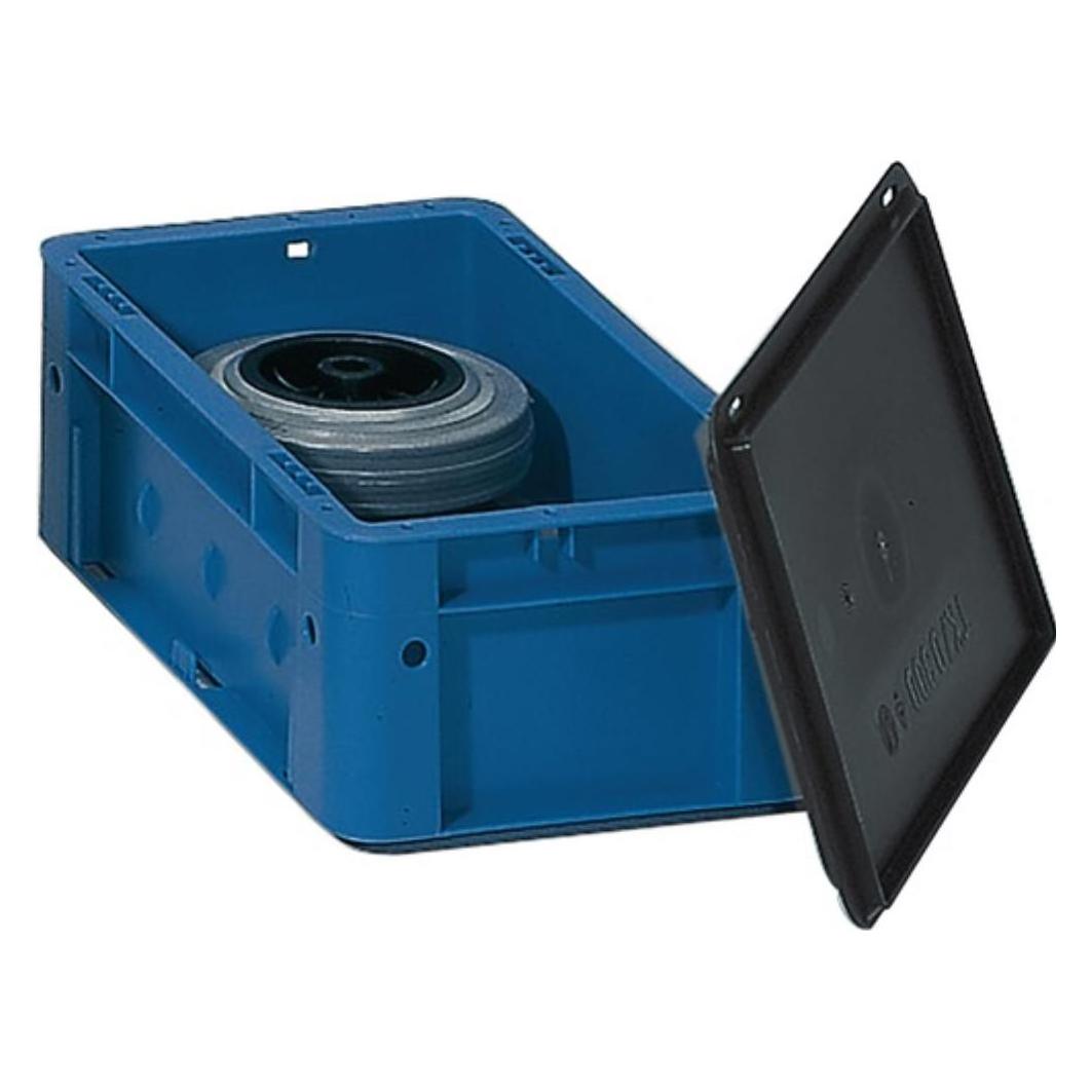 La-Ka-Pe Auflagedeckel L600xB400mm schwarz PP (VTK/D600A SCHWARZ)