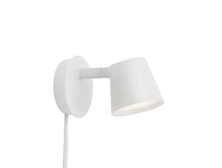 Muuto - Applique orientable Tip - Blanc - Aluminium - Designer Jens Fager