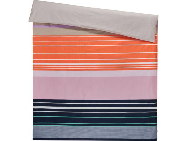 Esprit Duvetbezug Carlson bunt Streifen Baumwolle 200 x 210 cm