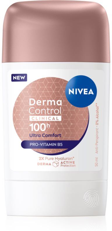 NIVEA Derma Control Clinical Ultra Comfort anti-transpirant solide 50 ml