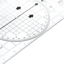 Aristo, Lineal, Navigations-Plotter 1 (Kunststoff)