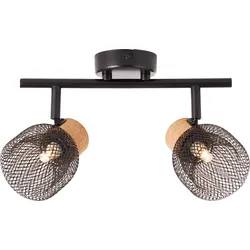 Brilliant  Flaka  Spotrohr  2flg  schwarz  matt