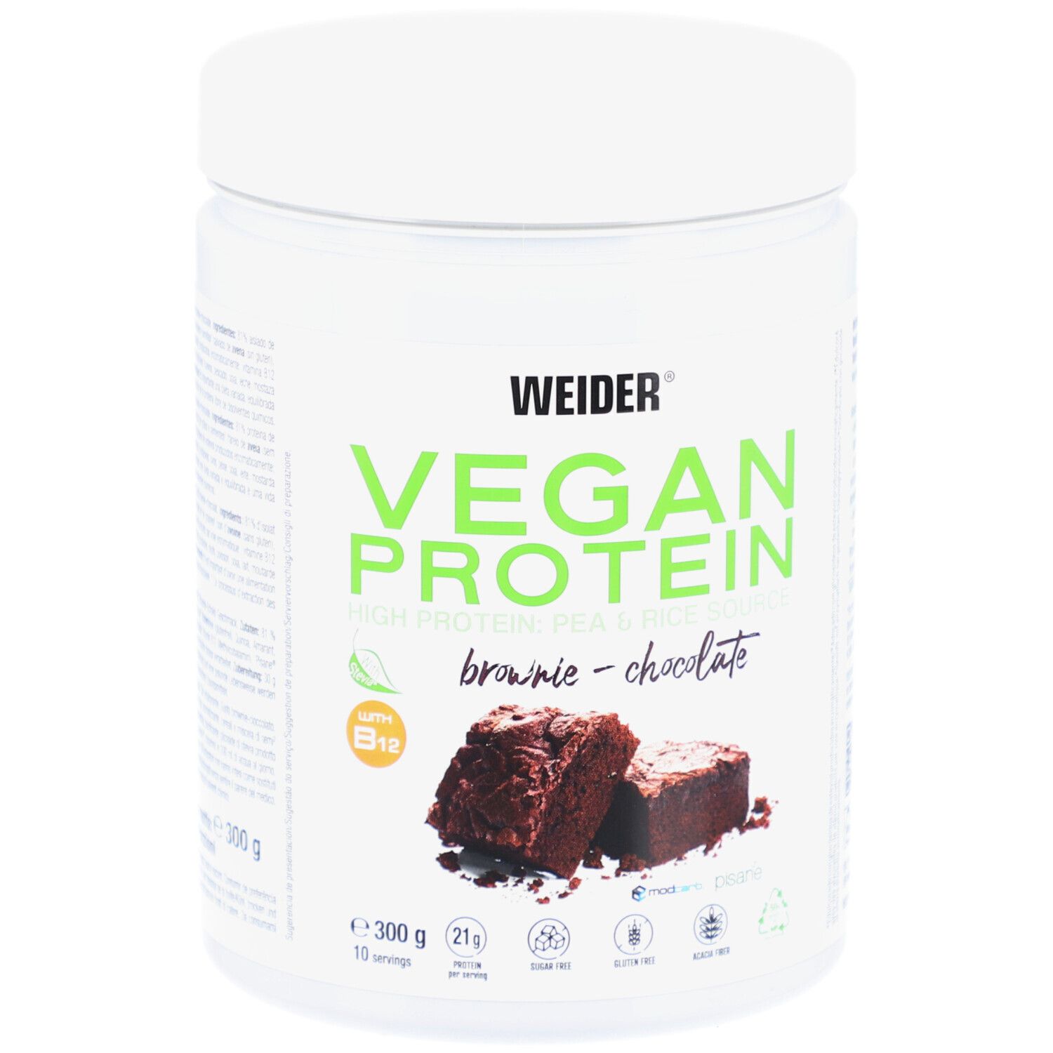 Vegan Protein (300g) Brownie - Chocolate 300 g Pulver