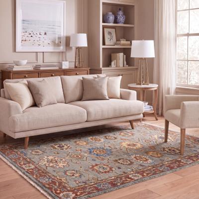 SAFAVIEH Handmade Samarkand Traditional Oriental Wool Rug