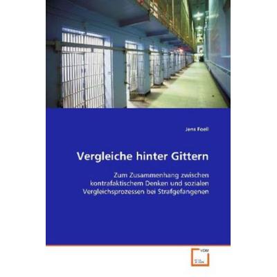 Foell, J: Vergleiche hinter Gittern, Taschenbuch von Jens Foell, VDM, 978-3-639-12172-8