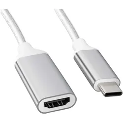 Force Power USB C / HDMI Adapter (HDMI), Video Adapter, Weiss