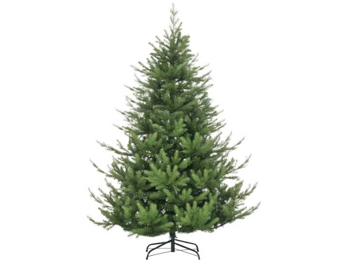 HOMCOM Künstlicher Weihnachtsbaum 180 cm Breiter Tannenbaum 1942 Spitzen