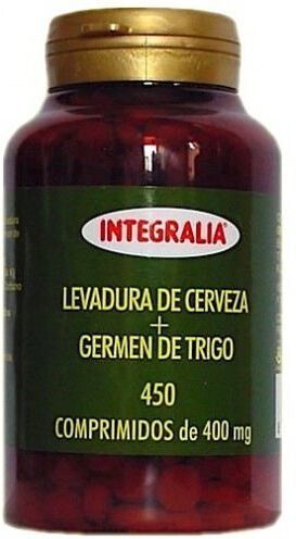 Integralia Levadura de Cerveza + Germen de Trigo 450 Tablets 450