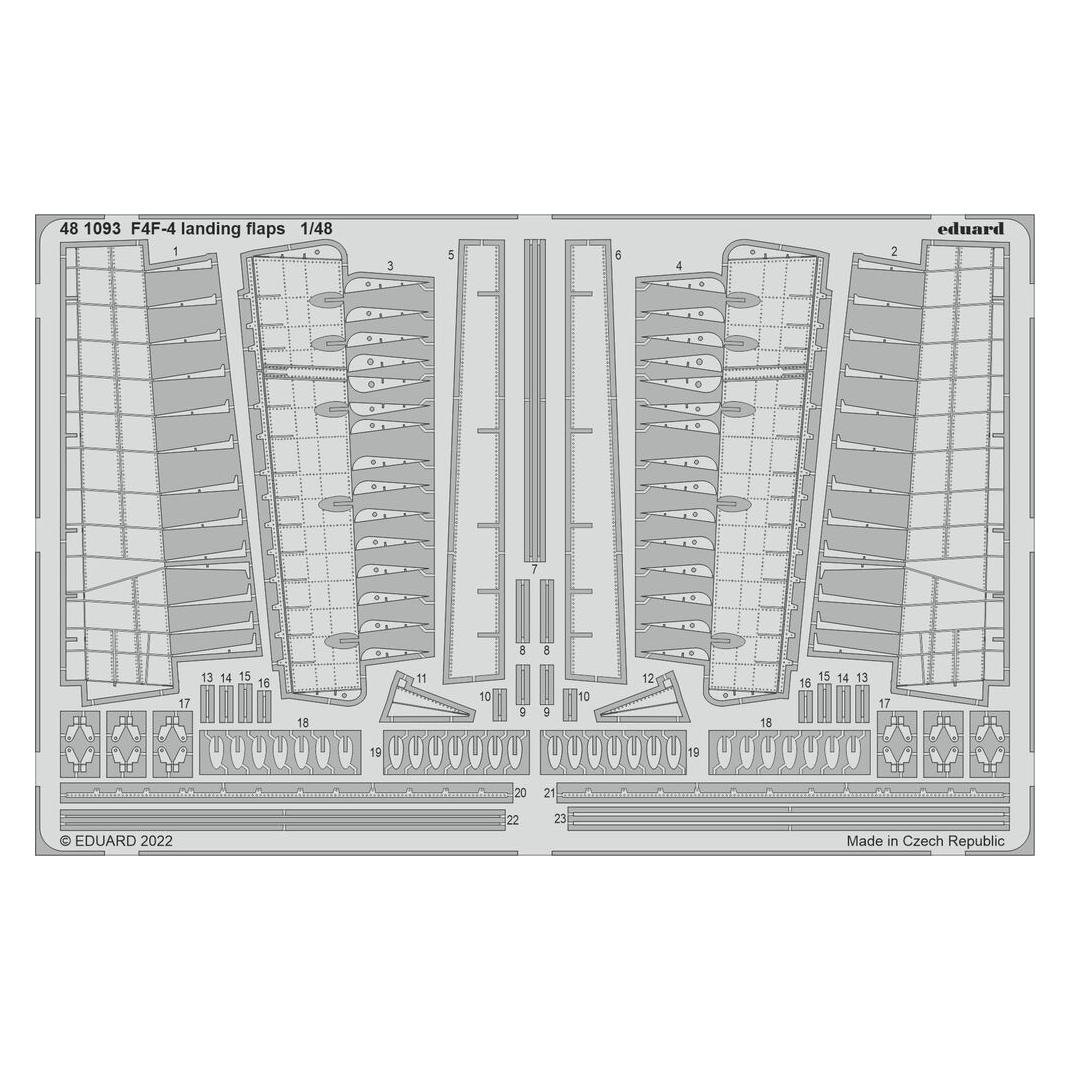 Eduard F4F-4 landing flaps for (481093)