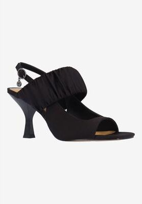 Women's Reeta Slingback Sandal by J. Renee in Black (Size 9 M)