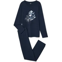 Tchibo - Kinder-Pyjama »Mickey and Friends« - Jungen - Gr. 158/164 - dunkelblau