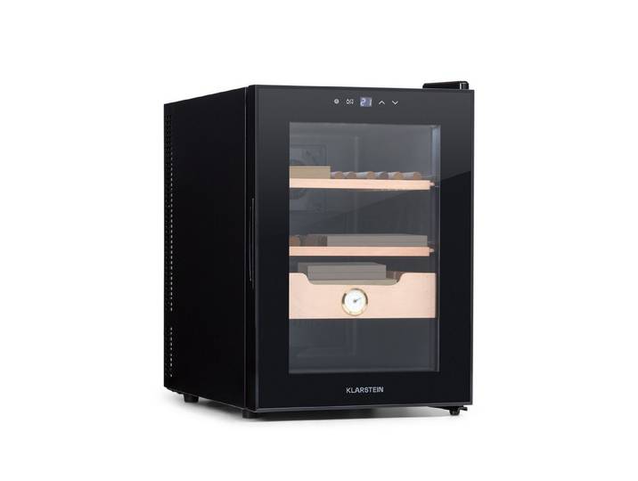 Klarstein Humidor Klarstein El Presidente 37 Zigarren-Humidor, Humidor Zigarre Humidor Befeuchter elektrisch Humidor Schrank