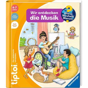 tiptoi Spielbuch 49280, Wir entdecken die Musik, 4-7 Jahre, interaktives Sachbuch