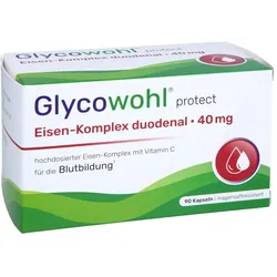 GLYCOWOHL Eisen-Komplex duodenal 40 mg+Vit.C Kaps.