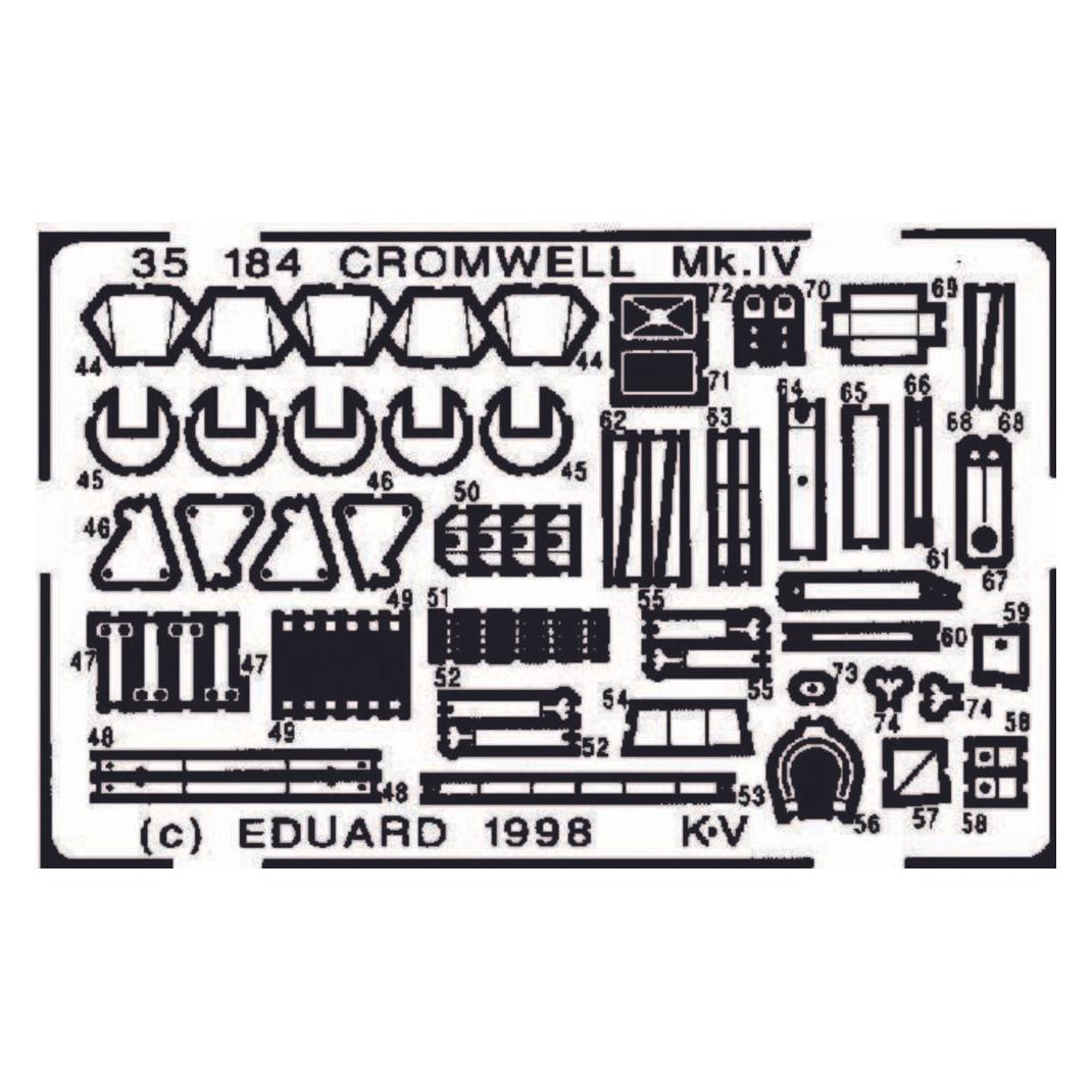 Eduard Cromwell MK IV Detailsatz aussen (35184)