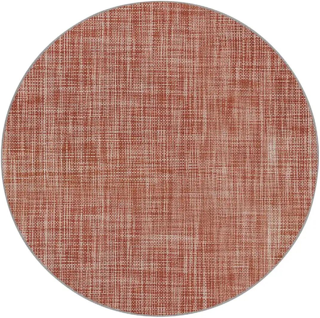 Höffner Webteppich  Kleen Kitchen ¦ beige ¦ Synthetische Fasern Ø: 100