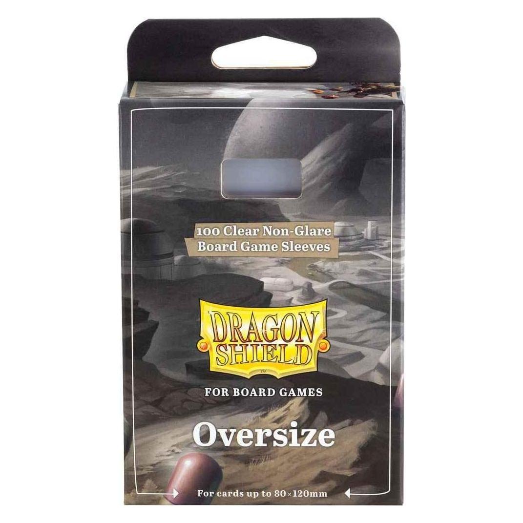Arcane Tinman Dragon Shield: Board Game Sleeves Clear/NonGlare - Oversize (100) (413972)