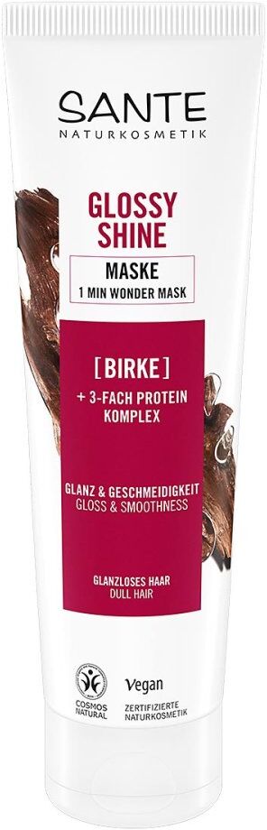 Sante Glossy Shine 1 Minute Wonder Maske 150ml