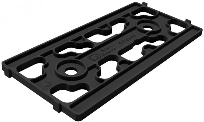 SL Rack Plaque de support Flex 5 mm 150 × 60 mm 94703-05 (94703-05)