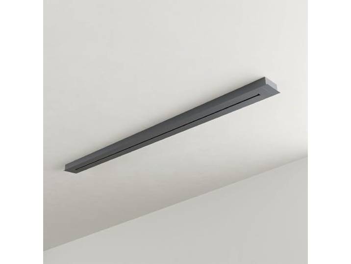 s.luce Modular Balken Baldachin mehrflammig Rechteckig Lampen-Aufhängung, Farbe:Schwarz, Ausführung:1-reihig, Größe:160cm