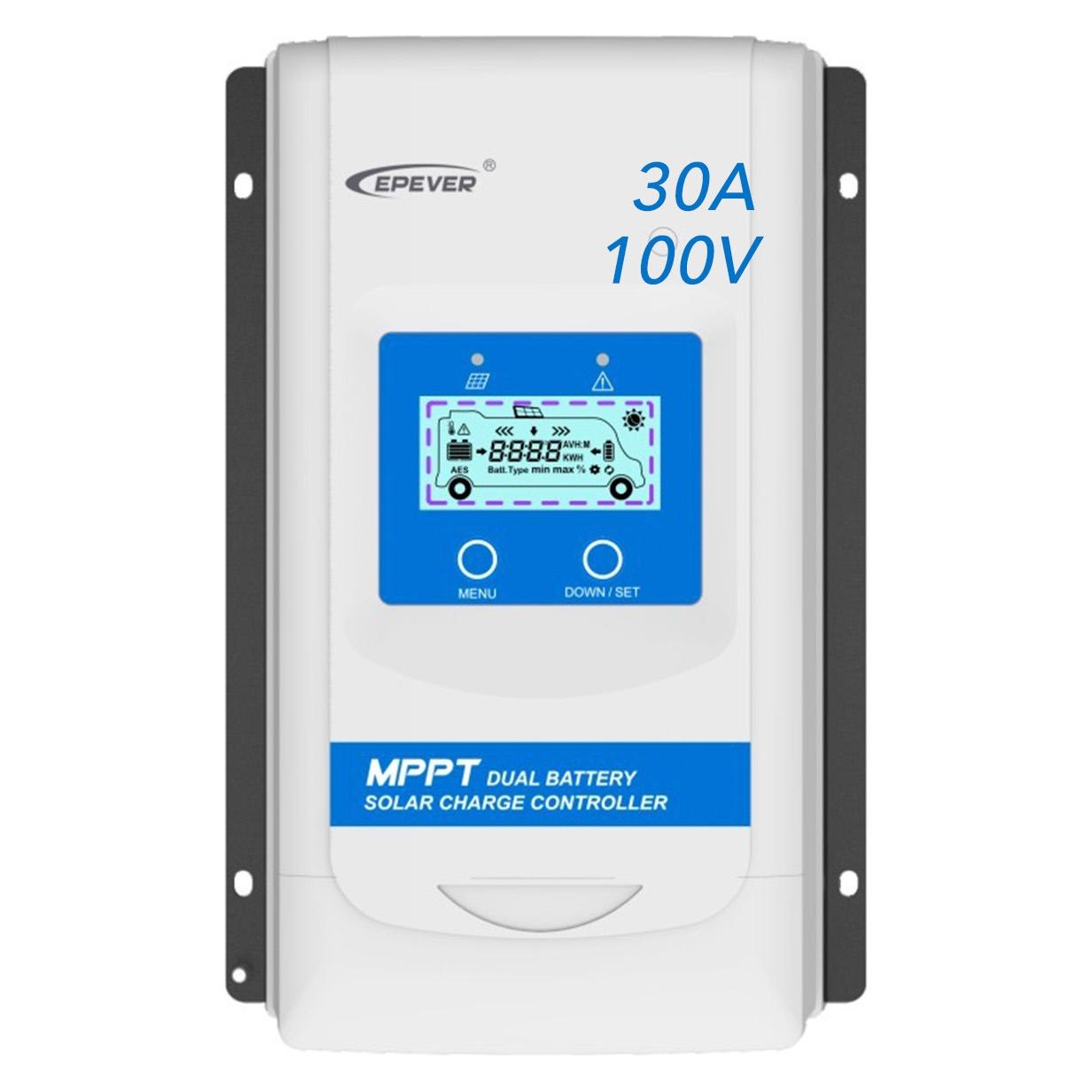 Epever DR3210N DuoRacer MPPT Laderegler für zwei Batterien + WIFI-Adapter Set (73084886)