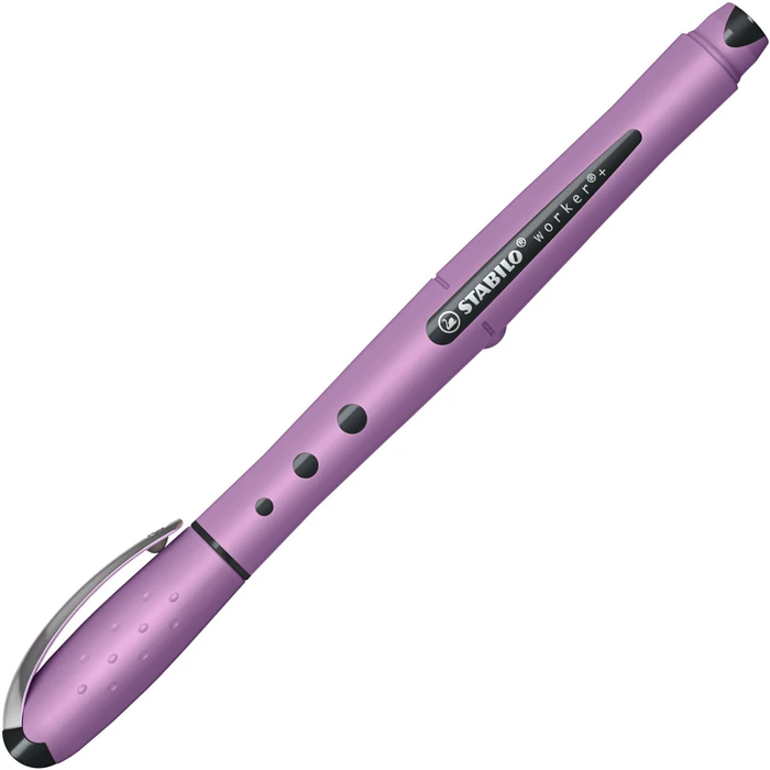 STABILO worker+ medium NatureCOLORS Wildflower, grau-violett