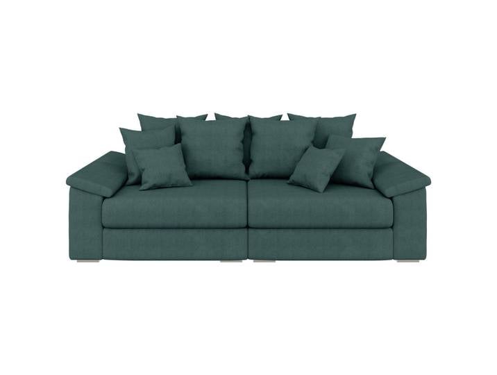 Mid.you Bigsofa Termini, Grün, Holz, 260x98x123 cm, Wohnzimmer, Sofas & Couches, Sofas, Bigsofas