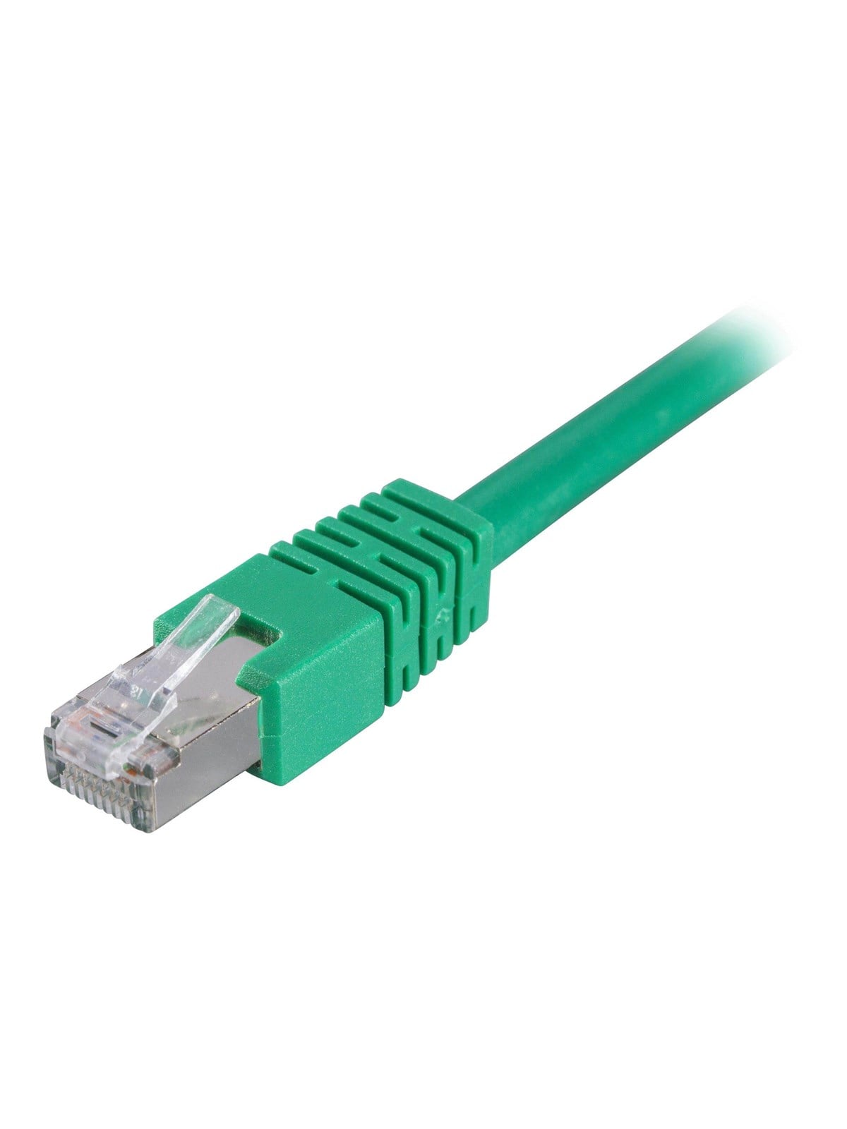Deltaco LAN CAT 6 - F/UTP - Grün - 1m