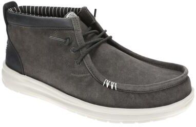 Hey Dude Wally Mid Gripr Vin Classic - Mens 14 Black Boot Medium
