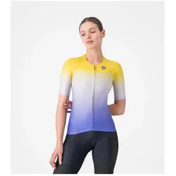 Castelli, Damen, Velotrikot, UPF W Jersey (XS), Mehrfarbig, Orange, Violett, XS