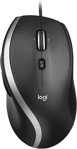 Ratón - Logitech M500S, Con cable, 4000 ppp, DPI ajustable, 7 botones personalizables, Negro