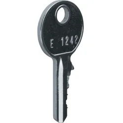 Hager FZ596 Ersatzschlüssel, univers, für Schließung FZ597N, Schließ-Nr. 1242E