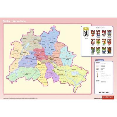 Berlin, Posterkarte, Zubehör von , Westermann Schulbuchverlag, 978-3-14-303034-9