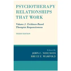 Psychotherapy Relationships That Work, Sachbücher von Bruce E. Wampold, John C. Norcross
