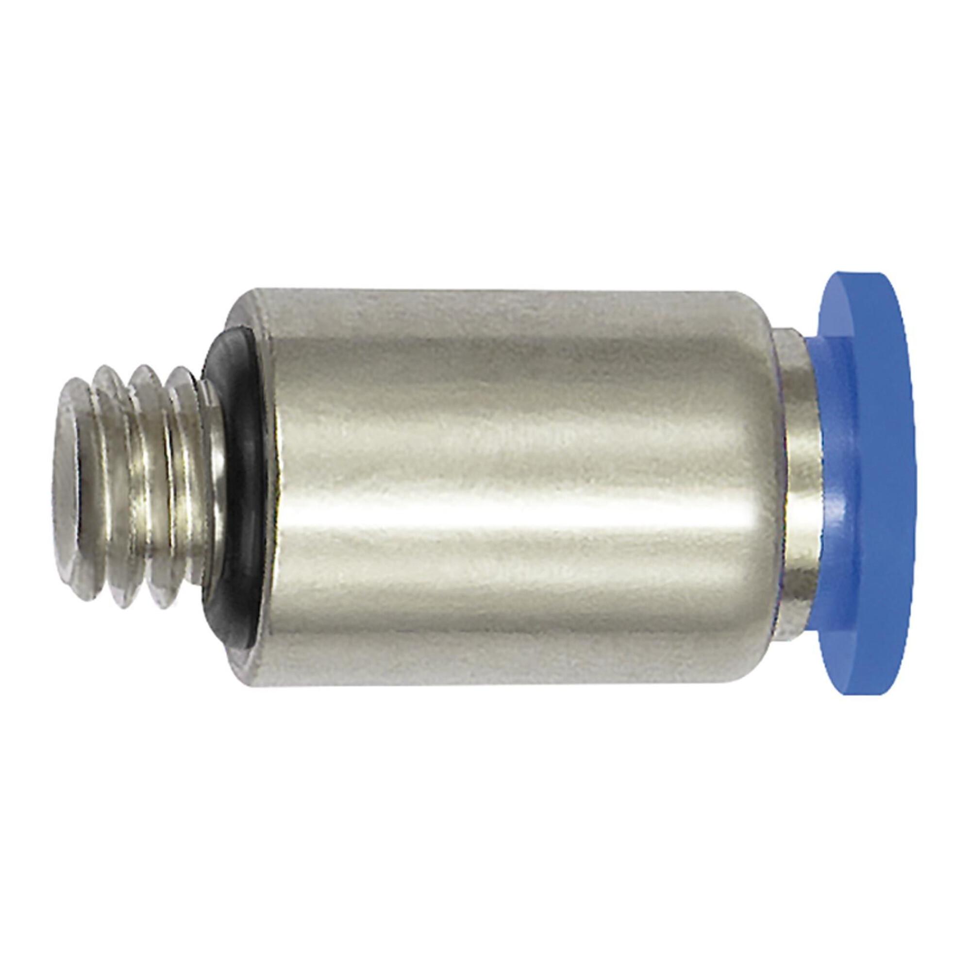 Riegler Gerade Steckverschraubung »Blaue Serie« mini, rund, M5, 207.005-3M)