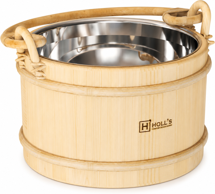 Ensemble d'Accessoires en Inox pour Sauna Holl's