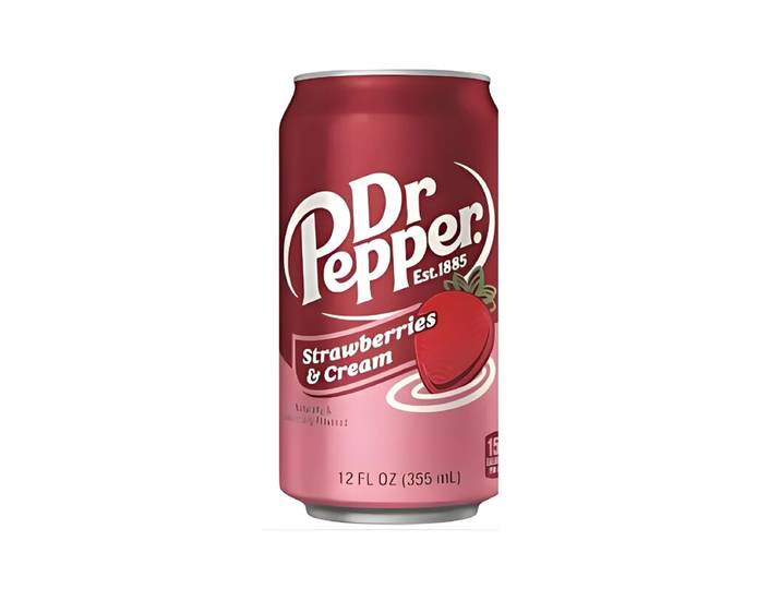Dr Pepper Fraise &amp; Crème 355 ml