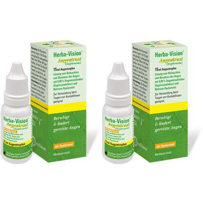 Herba-Vision Augentrost Augentropfen 2x 2x15 ml