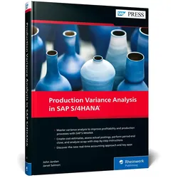 Production Variance Analysis in SAP S/4HANA, Fachbücher von Janet Salmon, John Jordan