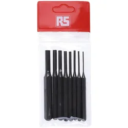 RS PRO, Meissel, 8pcs parallel pin punch set
