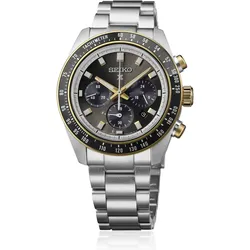 Seiko Prospex Speedtimer Solar Chronograph Champagne Fight Gold Herrenuhr HBJ002P1
