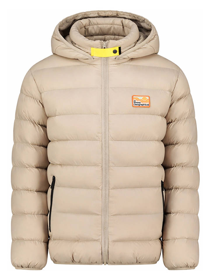 Geographical Norway Steppjacke "Avalanche" in Beige - XXL