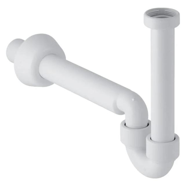 Geberit - Geruchsverschluss für Waschbecken und Bidet, horizontaler Abfluss, 32 mm, Alpinweiss (151.113.11.1)