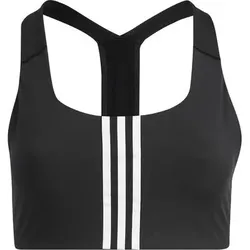ADIDAS Damen BH adidas Powerimpact Training Medium-Support Große Größen, Größe 4X in Schwarz Schwarz