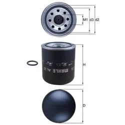 Lufttrocknerpatrone Druckluftanlage MAHLE AL 23