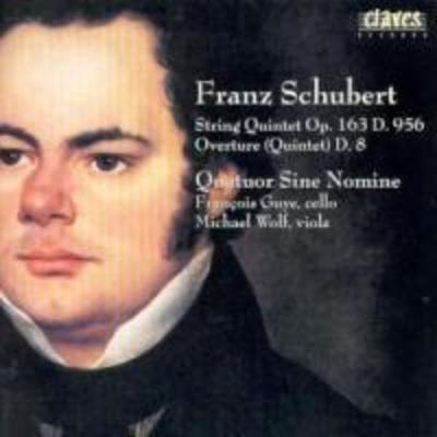 Streichquintett C-Dur op.163/Ouvertüre c-moll D 8 - Quartett Sine Nomine, CD