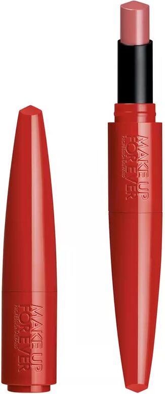 MAKE UP FOR EVER - Rouge Artist For Ever - Feuchtigkeitsspendender Lippenstift, langer Halt, satin, 2 g,  - Sassy Rhubarb