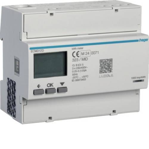 Hager ECM312D Energiezähler digital 1St.