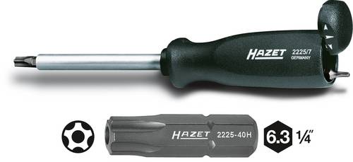 Hazet 2225-30H TX-Bit Antrieb: 1/4" (6.3 mm) Abtrieb: TX 30 H 25mm