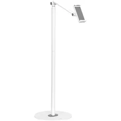 Deltaco Universalus grindų stovas OFFICE, planšetėms, 4,7" - 12,9" / ARM-0561, Tablet Halterung, Weiss
